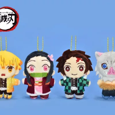 3吋鬼滅之刃 一組4隻 彌豆子/炭治郎/善逸/伊之助 站姿款【佳瑪】兒童節禮物彌豆子/炭治郎/善逸/伊之助