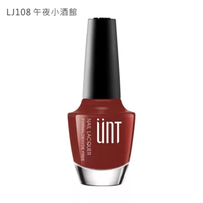 UNT 玩美持色指甲油15ML 繽紛系共48色【小女子】LJ108 午夜小酒館