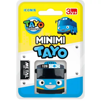 MINIMI TAYO系列 迷你合金小巴士款式:Tayo藍色