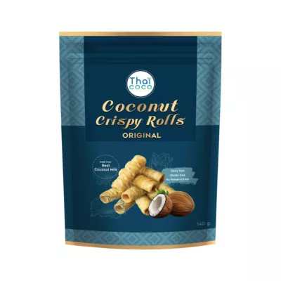 THAI COCO椰奶脆皮酥捲 / 巧克力 140g【佳瑪】椰奶脆皮酥捲