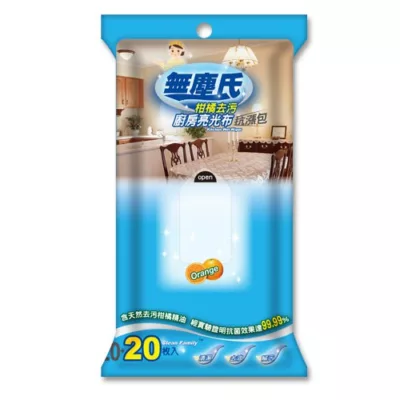 無塵氏柑橘去污廚房亮光布 40入【佳瑪】