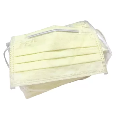 淨新醫療口罩 (未滅菌) 成人口罩 MIT台灣製 MD雙鋼印 【佳瑪】醫用成人平面 黃-50入