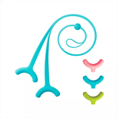 Bone 口罩舒壓頸掛繩 長版 黑色組/深色組/亮彩組/夜光組 3入1組【小女子】Lanyard MaskTie亮彩組 3入