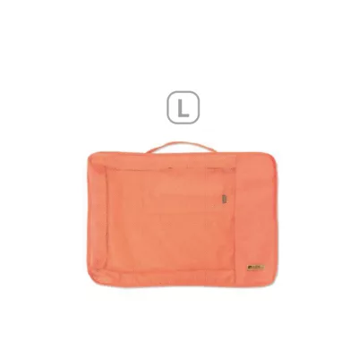 旅行用衣物收納袋(L/M/S)-橙/Unicite【佳瑪】L