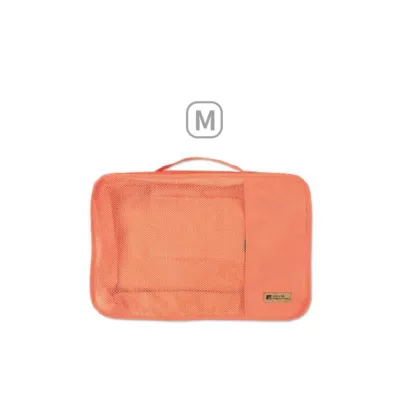 旅行用衣物收納袋(L/M/S)-橙/Unicite【佳瑪】M