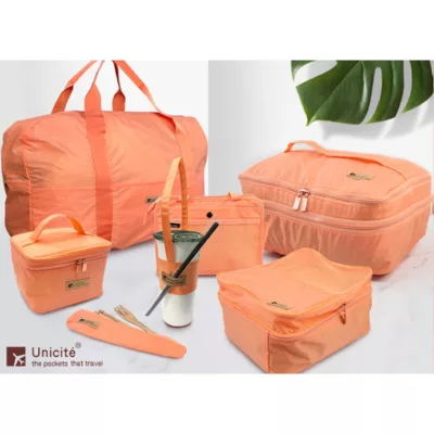小提袋/袋中袋-橙/Unicite【佳瑪】