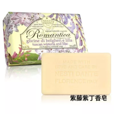 Nesti Dante義大利手工皂-托斯卡尼紫藤紫丁香皂/佛羅倫斯玫瑰牡丹皂/費索紫羅蘭金鐘花皂【佳瑪】托斯卡尼紫藤紫丁香皂