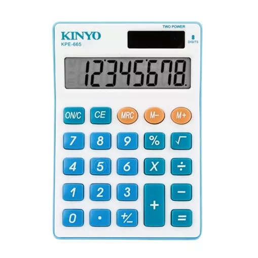KINYO 8位元計算機KPE-665【佳瑪】