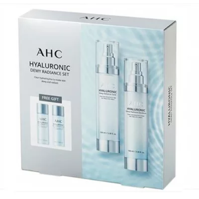 AHC玻尿酸水乳套裝禮盒組 神仙水/最新第三代【佳瑪】