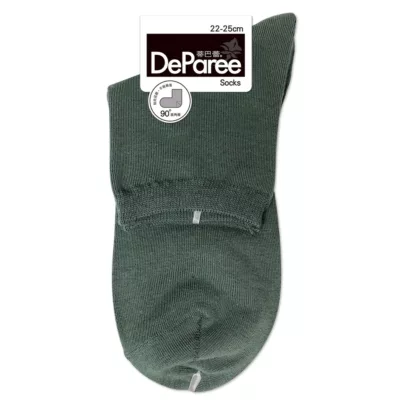 蒂巴蕾Socks直角襪 ins純色襪 莫蘭迪色系 22-25CM 90度直角襪【佳瑪】 舒適小心機深墨綠