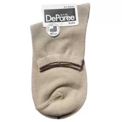 蒂巴蕾Socks直角襪 ins純色襪 莫蘭迪色系 22-25CM 90度直角襪 舒適小心機顏色:卡其