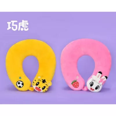 可愛巧虎島 巧虎 琪琪 頸枕12吋U型枕 飛機枕 靠枕 快樂巧虎島正版授權【佳瑪】