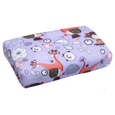 魔法童話抗菌記憶午安枕(小狐狸/小魔女) 20x30x7CM【佳瑪】小魔女