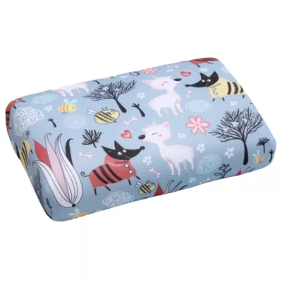 魔法童話抗菌記憶午安枕(小狐狸/小魔女) 20x30x7CM款式:小狐狸