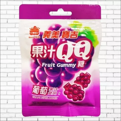 義美果汁QQ糖(葡萄/綜合) 50g【小女子】葡萄