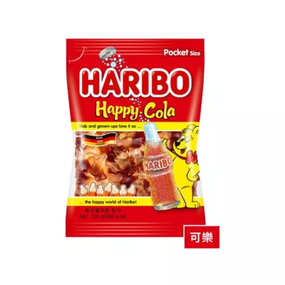 哈瑞寶Q軟糖 小熊軟糖 (葡萄/可樂/明星總動員/金熊100g)【佳瑪】可樂