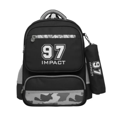 IMPACT 迷彩輕量書包 黑/粉(共2色)【佳瑪】黑