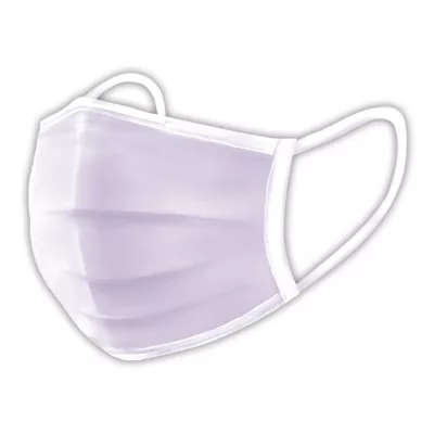 拭拭樂 醫療級成人平面口罩 50枚(未滅菌)【小女子】紫色