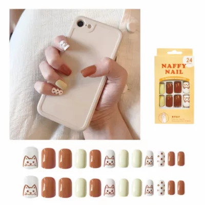 NAFFY俏麗美甲片-種子貓【佳瑪】