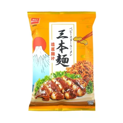 優雅食 三本麵(濃厚雞汁/伊勢海老) 80G【佳瑪】濃厚雞汁