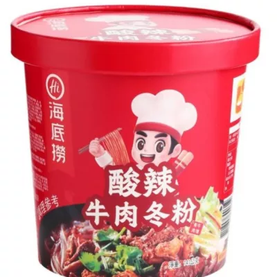 海底撈冬粉 酸辣牛肉/番茄牛肉【佳瑪】沖泡冬粉 即沖即食 懶人必備酸辣牛肉冬粉