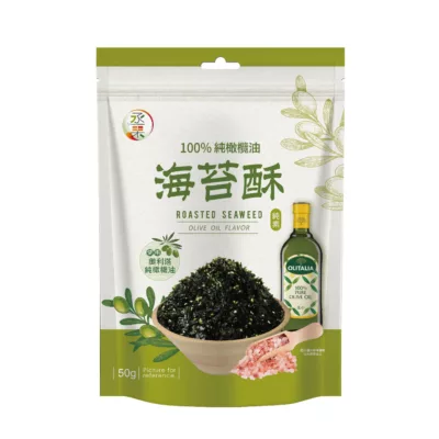 丞果-味付海苔(橄欖油) 32g 全素可食用規格:海苔酥50g