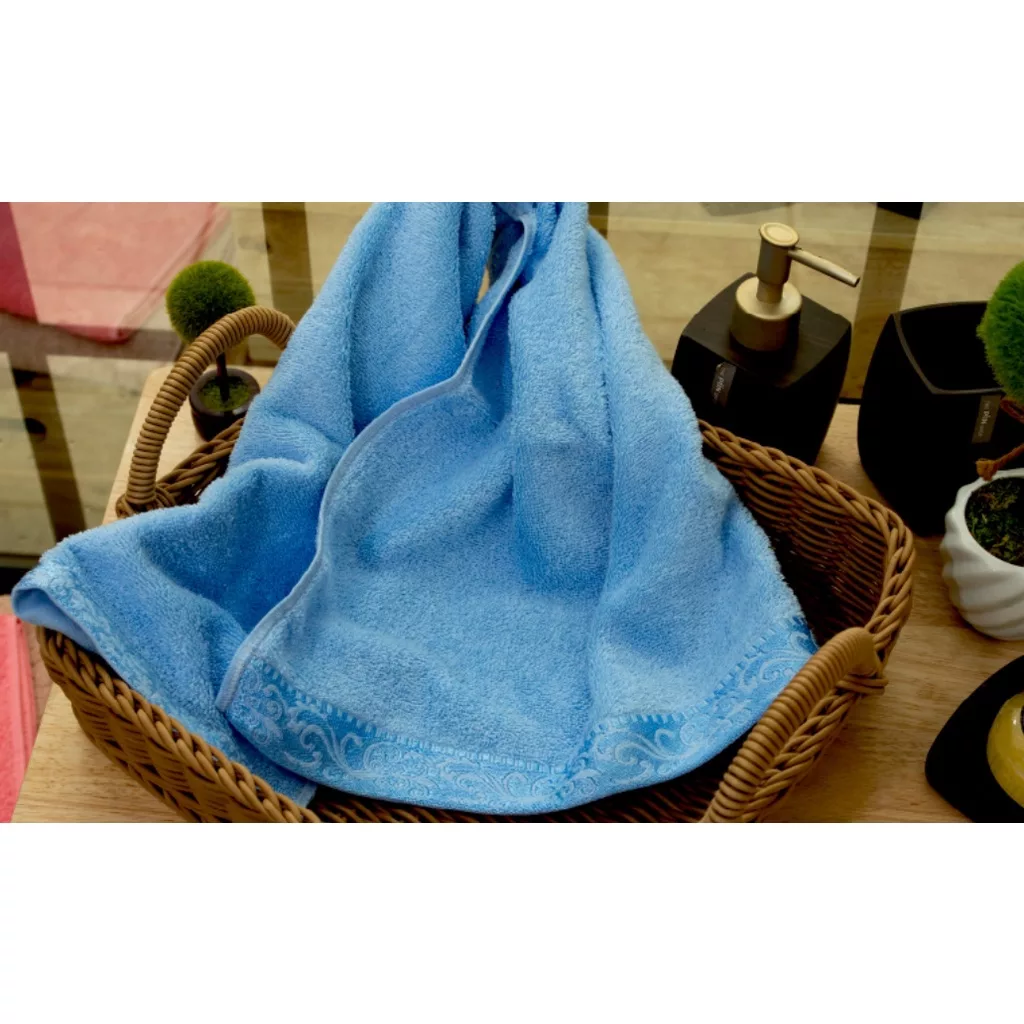 美國棉淡雅素色毛巾 5色SL3310M【佳瑪】