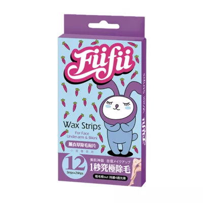 Fii Fi除毛貼片-薰衣草12片【小女子】蜜蠟貼片