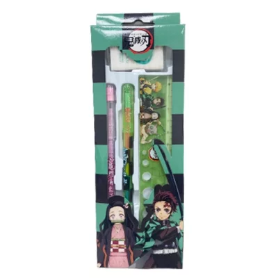 鬼滅之刃輕便文具組 MUSE木棉花正版授權【佳瑪】粉色