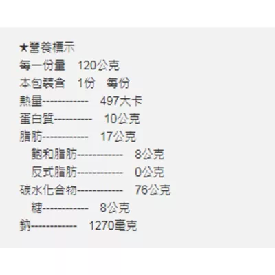 火辣雞鐵板碗麵(濃郁奶油)120g【佳瑪】