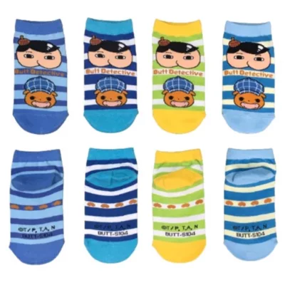 屁屁偵探 童襪9-14CM、15-22CM【佳瑪】15-22CM 屁屁偵探&布朗
