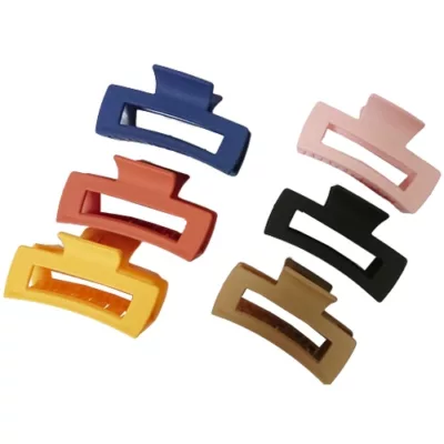 莫蘭迪色大怪夾(方型)(隨機)