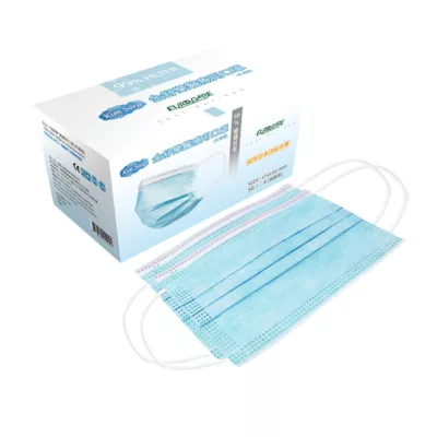 金舒樂 成人平面醫用口罩 50片 精靈藍/蜜桃粉顏色:金舒樂 醫用成人平面精靈藍 50入