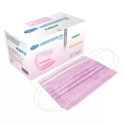 金舒樂 成人平面醫療用口罩 50片【佳瑪】【蝦皮團購】金舒樂 醫用成人平面-蜜桃粉 50入