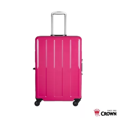 皇冠C-FD120 24吋鋁框箱【佳瑪】 蝦皮獨賣 行李箱 (限宅配!!!!!!!)桃紅色