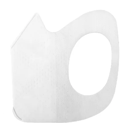 SOLIS 3D 立體防護口罩 成人/兒童款式:成人L白