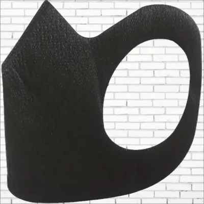 SOLIS 3D 立體防護口罩 成人/兒童【佳瑪】成人L-黑