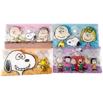 Snoopy文件口罩收納袋(附扣) DFDC70-3【佳瑪】