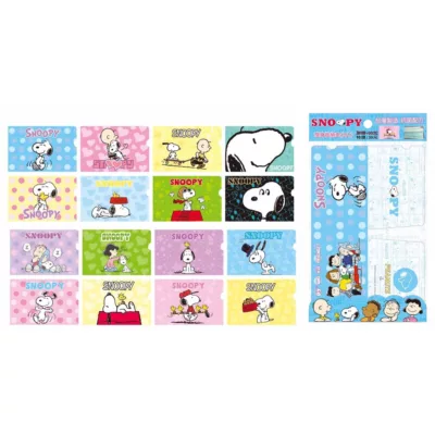 Snoopy隨身折疊收納夾 3入 SNDC60-7【佳瑪】16款圖案 隨機3入