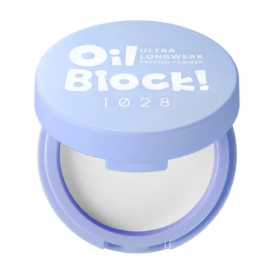 1028 Oil Block!超吸油蜜粉餅 共3色色號:透明