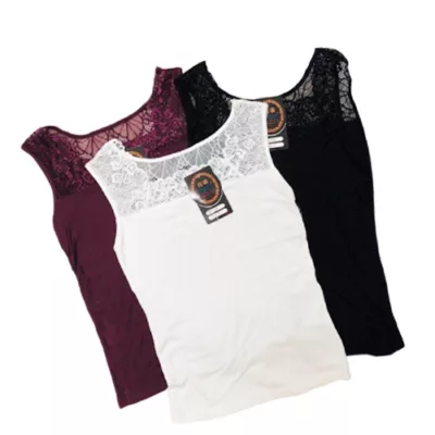 寬肩氣質蕾絲涼感背心【佳瑪】