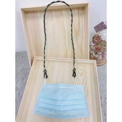 多功能口罩掛繩粗繩 黑/綠【佳瑪】黑