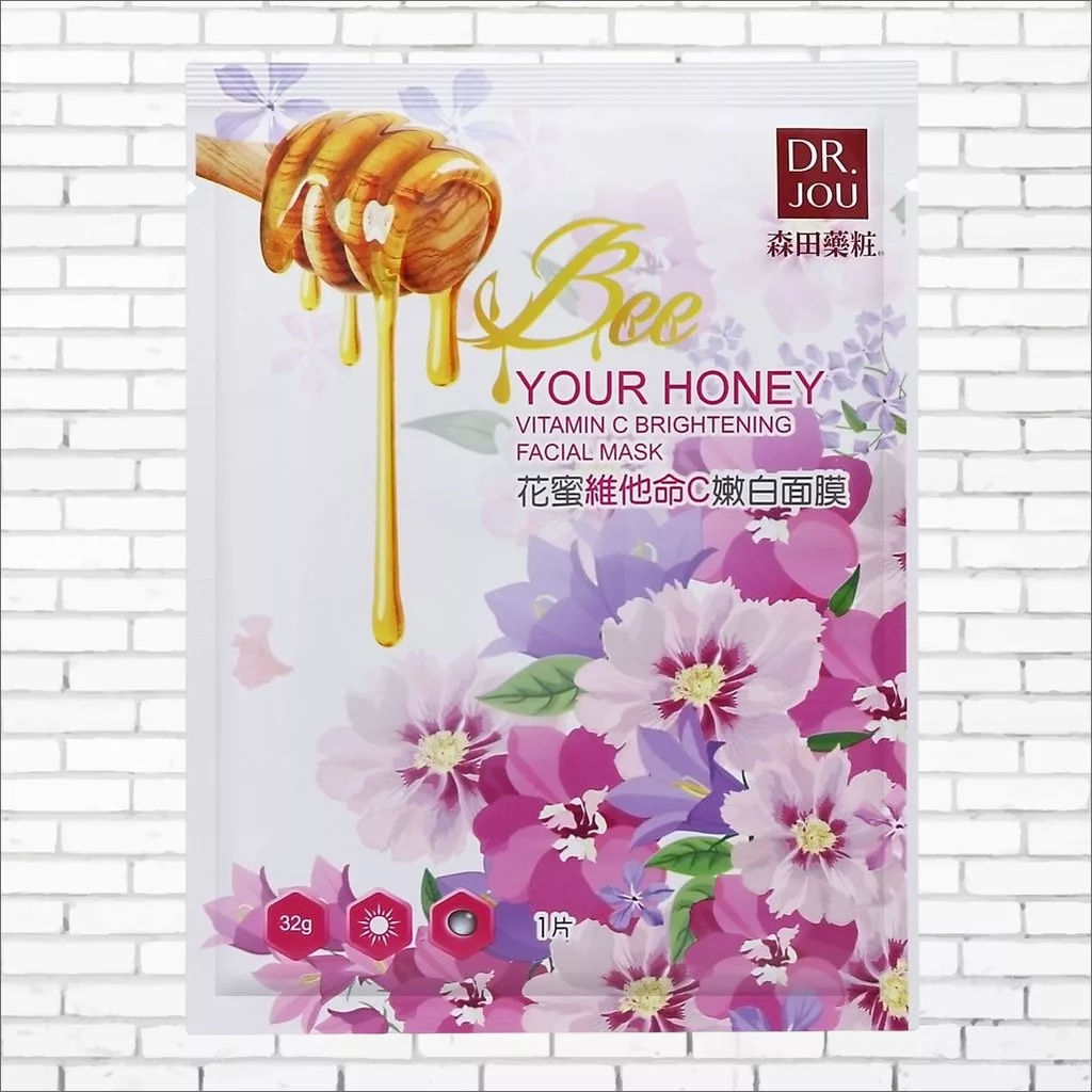 森田藥粧 DR.JOU花蜜面膜單片【佳瑪】維他命C嫩白(2022.08)