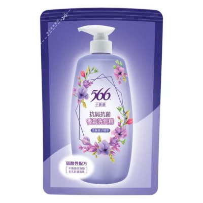 566抗菌香氛洗髮精補充包 580g白麝香潤澤/小蒼蘭抗屑/玫瑰養髮款式:小蒼蘭抗屑