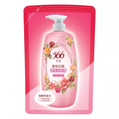 566抗菌香氛洗髮精補充包 580g【佳瑪】白麝香潤澤/小蒼蘭抗屑/玫瑰養髮玫瑰養髮