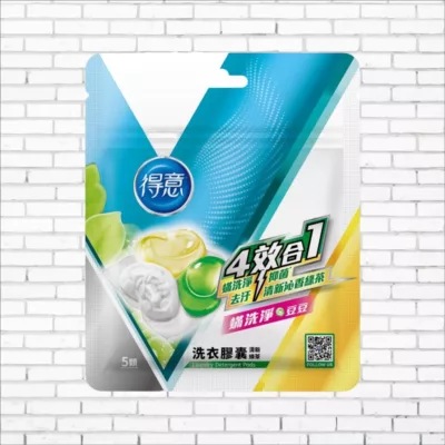 得意洗衣膠囊袋裝5顆(茶樹淡香/清新綠茶)【佳瑪】清新綠茶