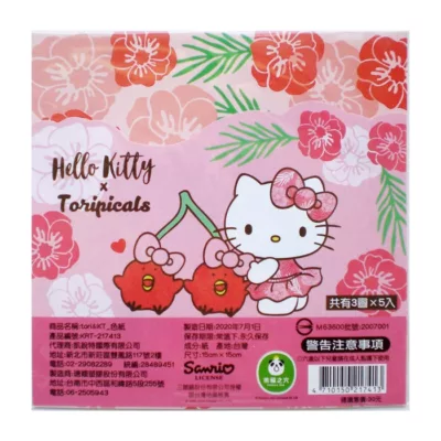 三麗鷗Hello Kitty& Toripicals色紙【佳瑪】