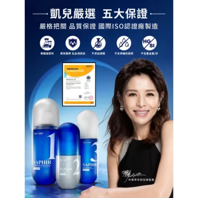 DR.CARE凱兒生技深海藍寶石全效保濕活膚乳80ml林葉亭老師監製《女人我最大強推》