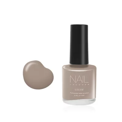 SOLONE 輕莫蘭迪指甲油 15ml 共24色 時尚 秋冬【佳瑪】149 奶茶豆沙