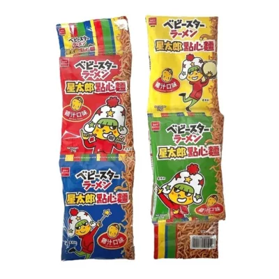 OYATSU 優雅食星太郎雞汁點心麵4連包21g*4【佳瑪】